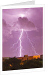 Lightning storm in Asuncion, Paraguay by Anonymous