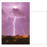 Lightning storm in Asuncion, Paraguay by Anonymous
