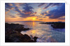 Sunset at Maui Wai or Secret Beach on Maui in Hawaii by Anonymous