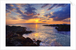 Sunset at Maui Wai or Secret Beach on Maui in Hawaii by Anonymous