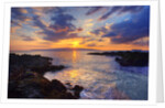 Sunset at Maui Wai or Secret Beach on Maui in Hawaii by Anonymous