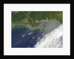Oil spill from damaged well in Gulf of Mexico by Anonymous