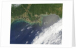 Oil spill from damaged well in Gulf of Mexico by Anonymous
