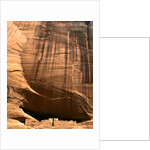 White House Ruins beneath cliff by Anonymous
