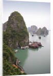 Boats in Halong Bay in Vietnam by Anonymous