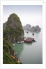 Boats in Halong Bay in Vietnam by Anonymous