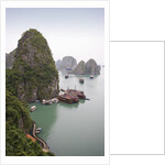 Boats in Halong Bay in Vietnam by Anonymous