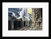 Tree roots overtaking Ta Prohm at Angkor by Anonymous
