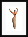 Egyptian Predynastic female figurine by Corbis