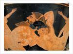 Detail of red-figured calix krater by Euphronios and Euxitheos