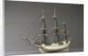 Napoleonic prisoner of war ship model by Anonymous
