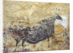 Black cow cave painting at Lascaux by Anonymous