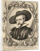 Portrait of Peter Paul Rubens by Wenceslaus Hollar