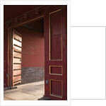 Open gates at the Forbidden City by Anonymous