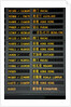 Arrival and departure board by Anonymous