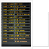 Arrival and departure board by Anonymous