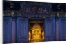 Buddha statue in temple by Anonymous