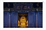 Buddha statue in temple by Anonymous