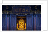 Buddha statue in temple by Anonymous