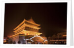 Drum Tower at night by Anonymous