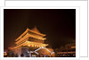 Drum Tower at night by Anonymous