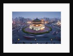 Bell Tower in middle of traffic circle by Anonymous