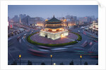 Bell Tower in middle of traffic circle by Anonymous