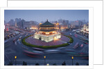 Bell Tower in middle of traffic circle by Anonymous