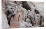 Broken terracotta soldiers at Qin Shi Huangdi Tomb by Anonymous