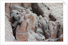Broken terracotta soldiers at Qin Shi Huangdi Tomb by Anonymous