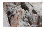 Broken terracotta soldiers at Qin Shi Huangdi Tomb by Anonymous