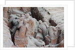 Broken terracotta soldiers at Qin Shi Huangdi Tomb by Anonymous