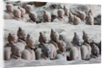 Terracotta soldiers at Qin Shi Huangdi Tomb by Anonymous