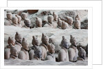 Terracotta soldiers at Qin Shi Huangdi Tomb by Anonymous