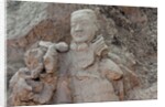 Broken terracotta soldier at Qin Shi Huangdi Tomb by Anonymous