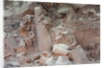 Broken terracotta soldiers at Qin Shi Huangdi Tomb by Anonymous