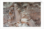 Broken terracotta soldiers at Qin Shi Huangdi Tomb by Anonymous