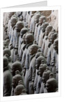 Terracotta soldiers at Qin Shi Huangdi Tomb by Anonymous