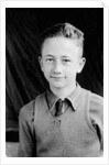 Ten year old boy in a school portrait by Anonymous