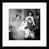 Family group in their living room, ca. 1958 by Anonymous