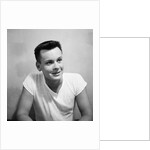 A skinny 21 year old boy in a portrait, ca. 1951 by Anonymous