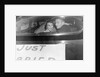 A couple peers out of the back window on their wedding day, ca. 1953 by Anonymous