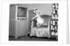 Baby girl wants to watch television, ca. 1954 by Anonymous