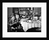 Brothers, ages 8 and 3, pose with birthday presents, ca. 1949 by Anonymous