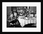 Brothers, ages 8 and 3, pose with birthday presents, ca. 1949 by Anonymous
