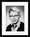 Ten year old boy in a school portrait, ca. 1957 by Anonymous
