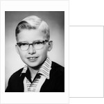 Ten year old boy in a school portrait, ca. 1957 by Anonymous