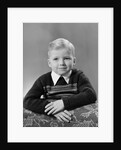 Five year old boy formal portrait, ca. 1951 by Anonymous