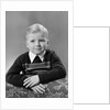 Five year old boy formal portrait, ca. 1951 by Anonymous