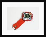 Key ring compass by Anonymous